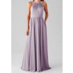 French Lilac Erica Kennedy Blue Bridesmaid Dress